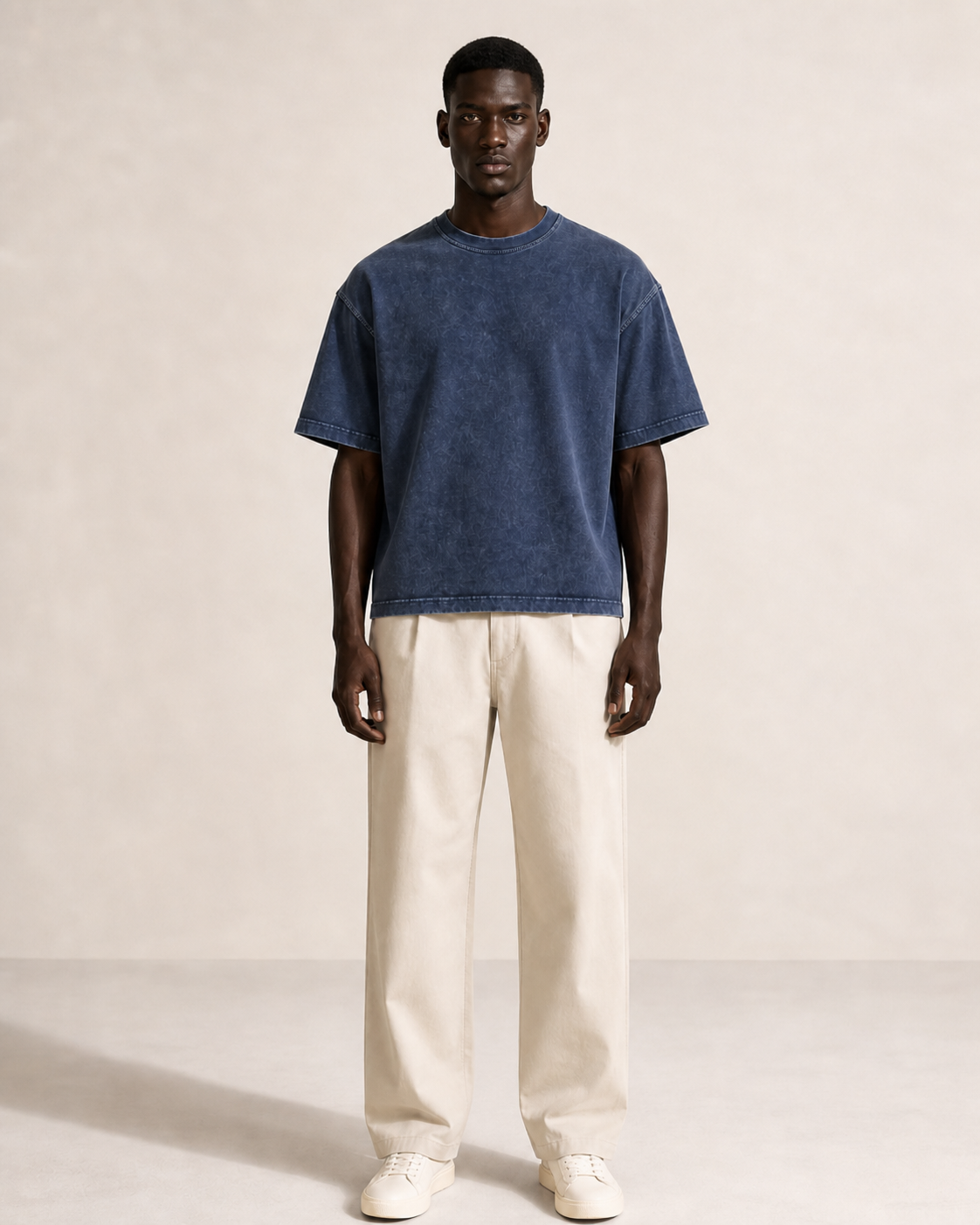 "Borikén" Mineral Wash Boxy Cotton T-Shirt