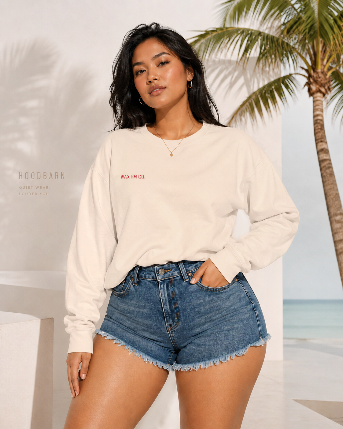 Vinyl Vibes: Wax FM Crewneck
