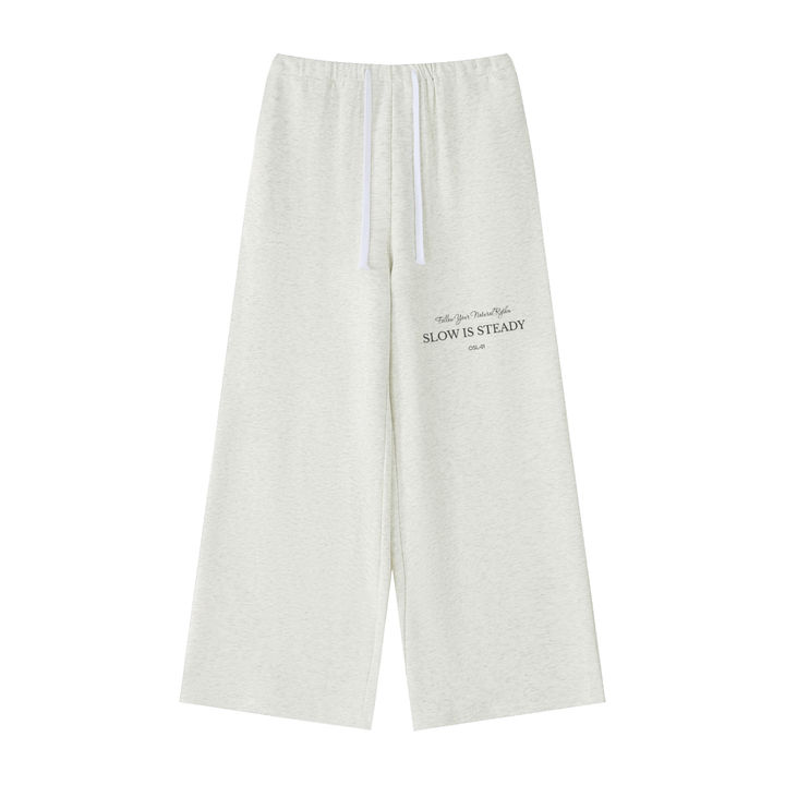 “Your Natural Rhythm” Wide-Leg Sweatpants