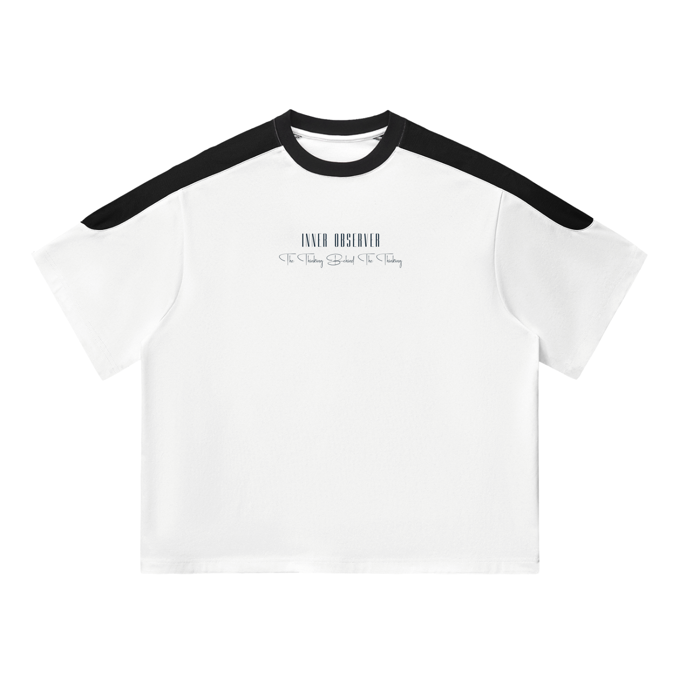 Unisex Color Block Oversized T-Shirt