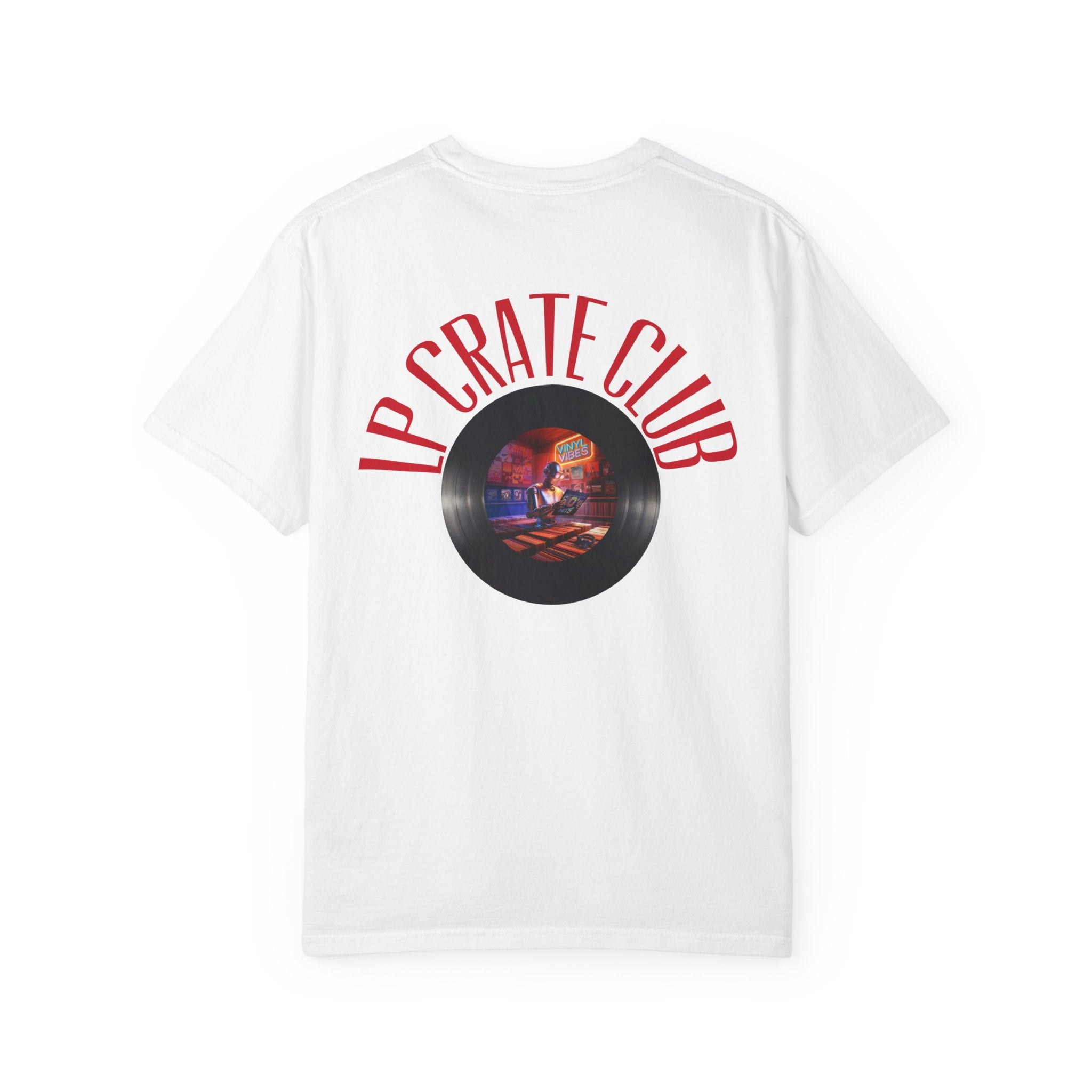 Vinyl Vibes: Record Collector Bot Tee