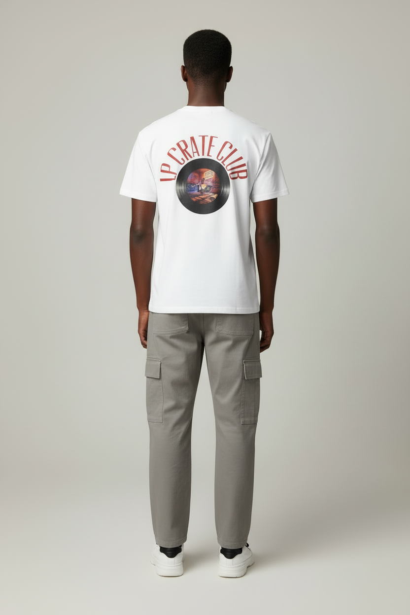Vinyl Vibes: Record Collector Bot Tee