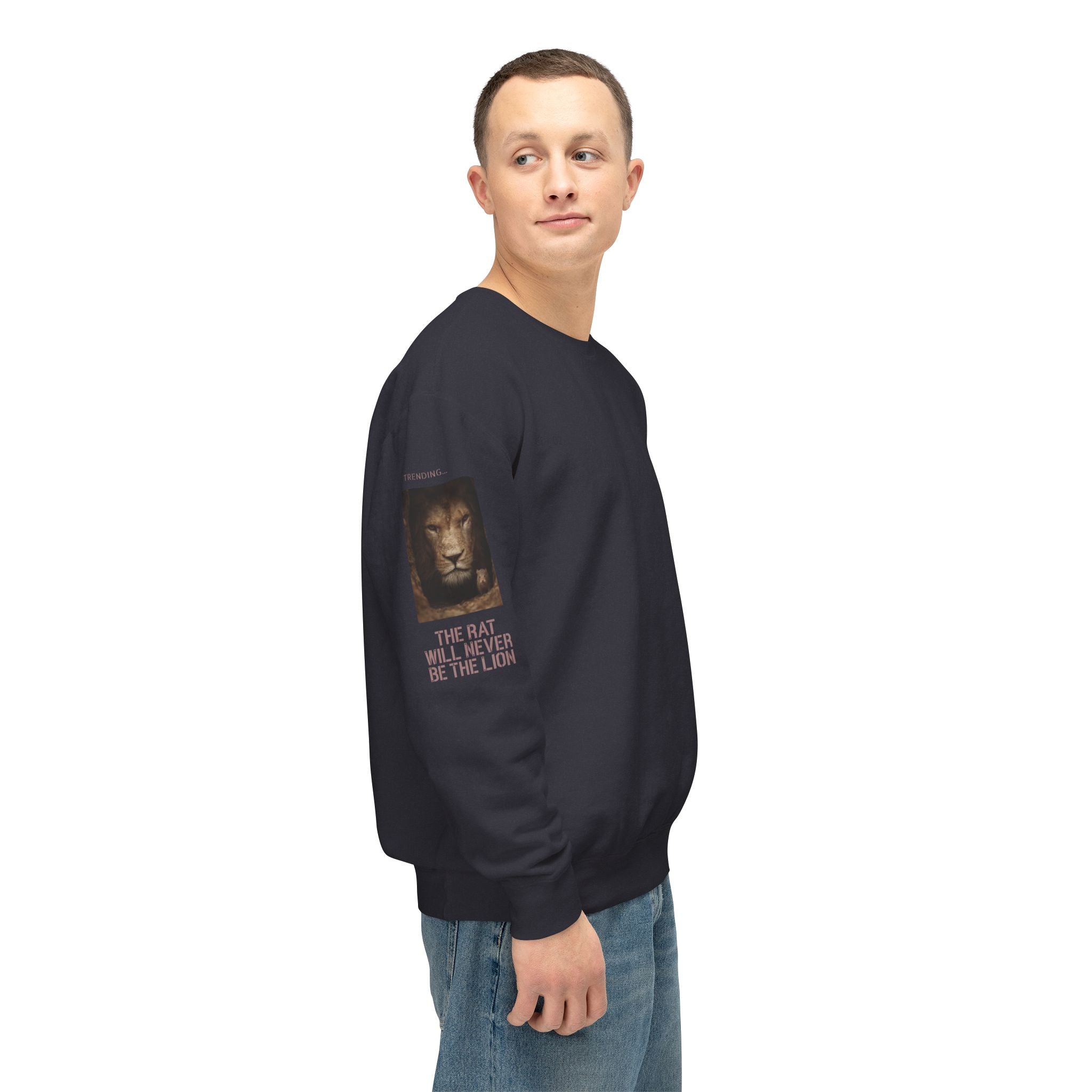 "The Rat Will Never Be The Lion" Crewneck