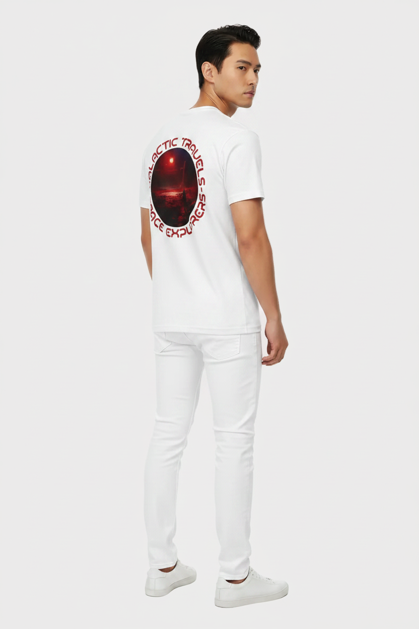 "Galactic Travels — Space Explorers" Tee