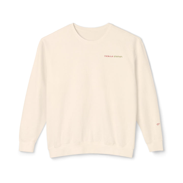 "Red Nebula Landscape" Crewneck
