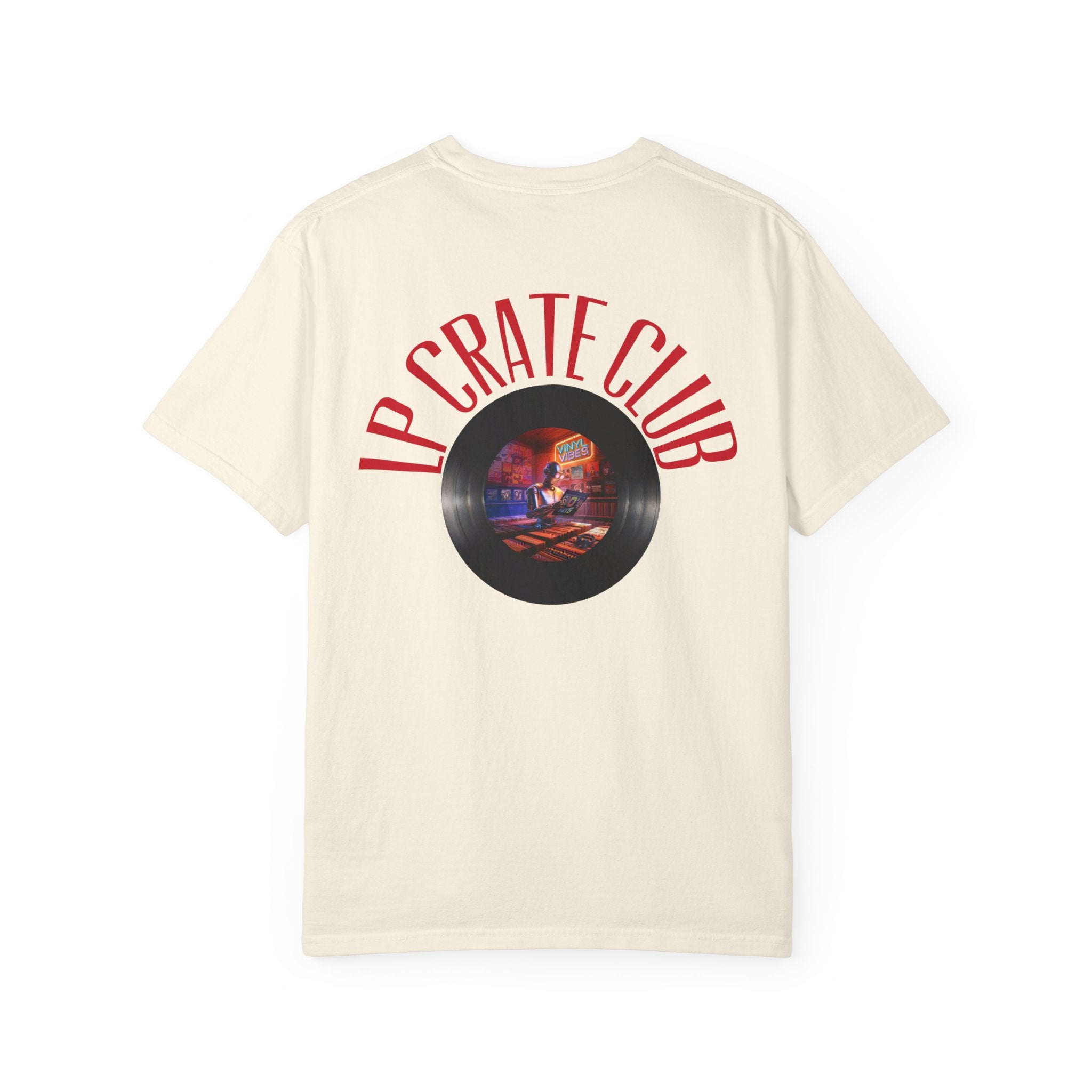 Vinyl Vibes: Record Collector Bot Tee