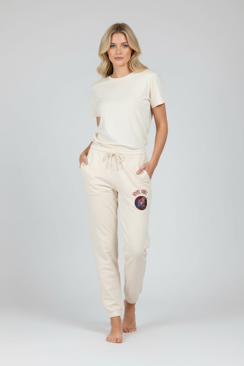 Vinyl Vibes Fleece Sweatpants