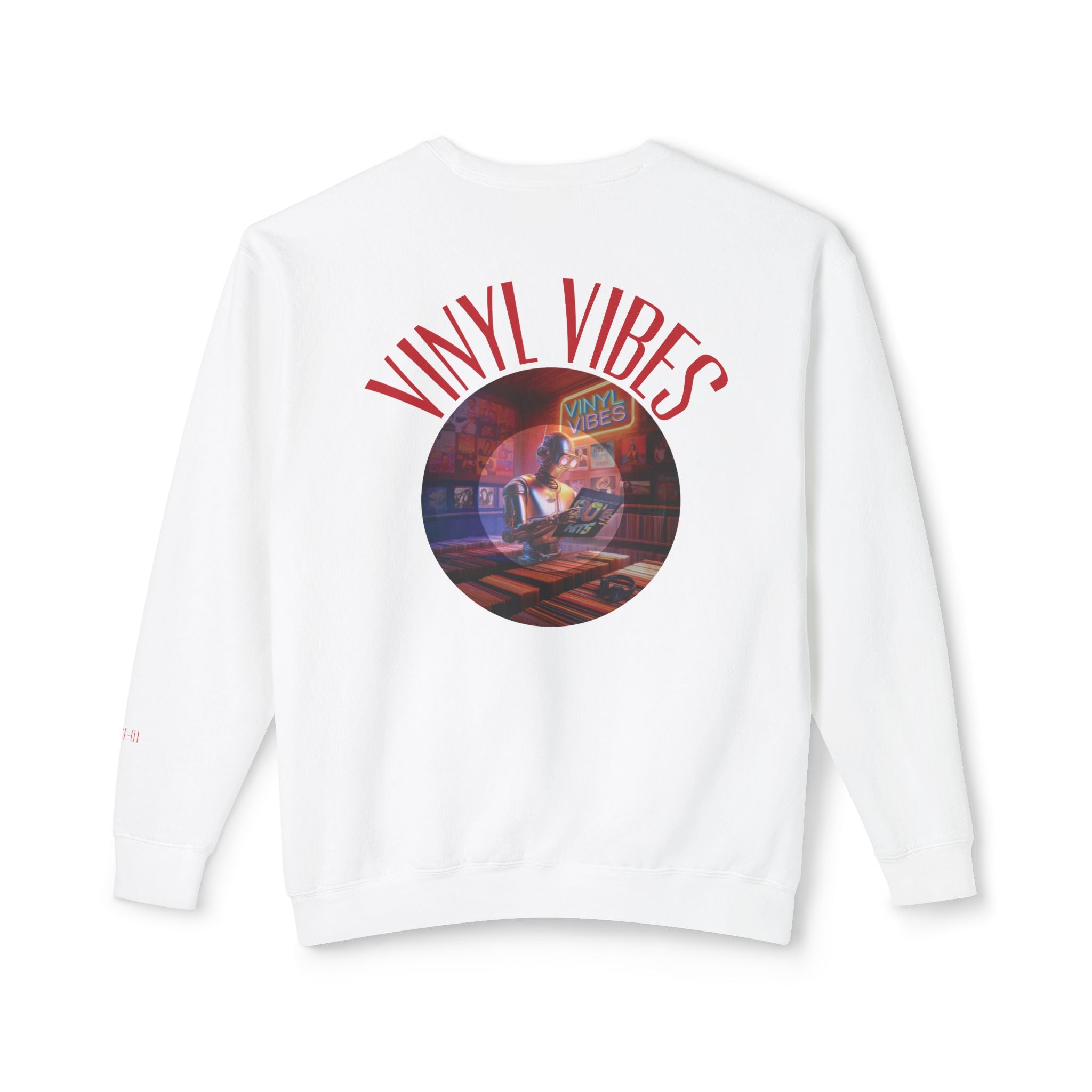 Vinyl Vibes Record-Shop Sweatshirt