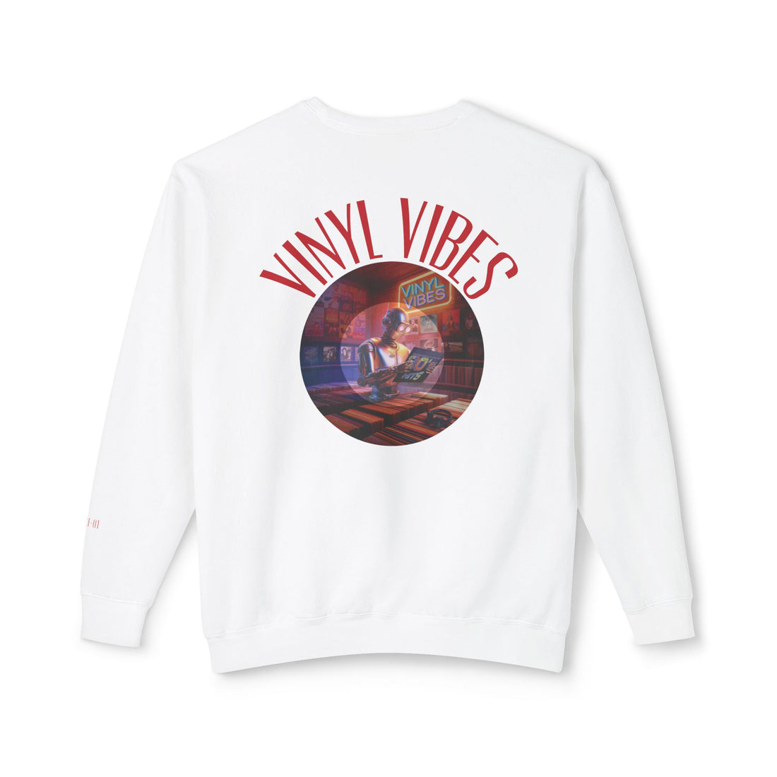 Vinyl Vibes Record-Shop Sweatshirt
