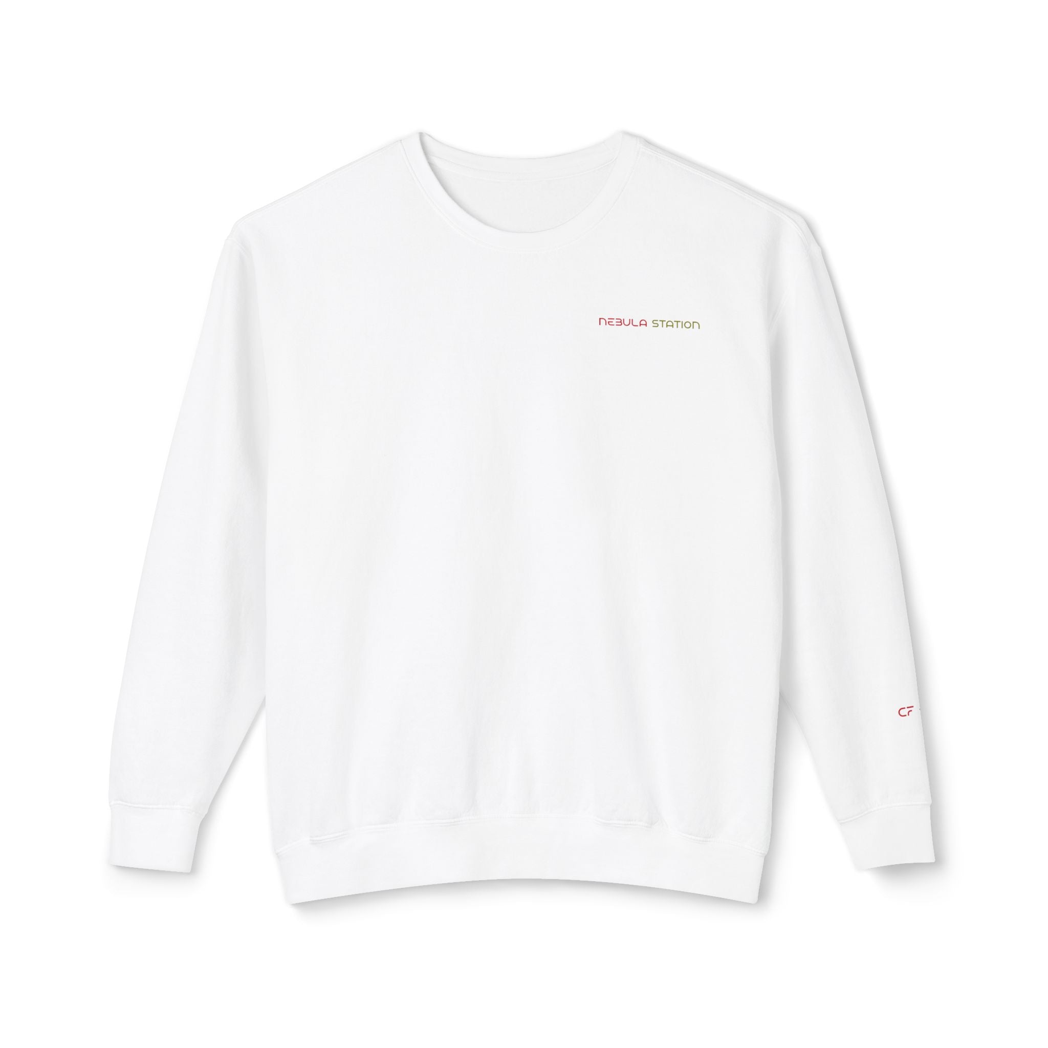 "Red Nebula Landscape" Crewneck