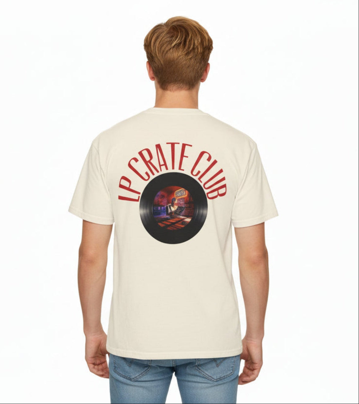 Vinyl Vibes: Record Collector Bot Tee