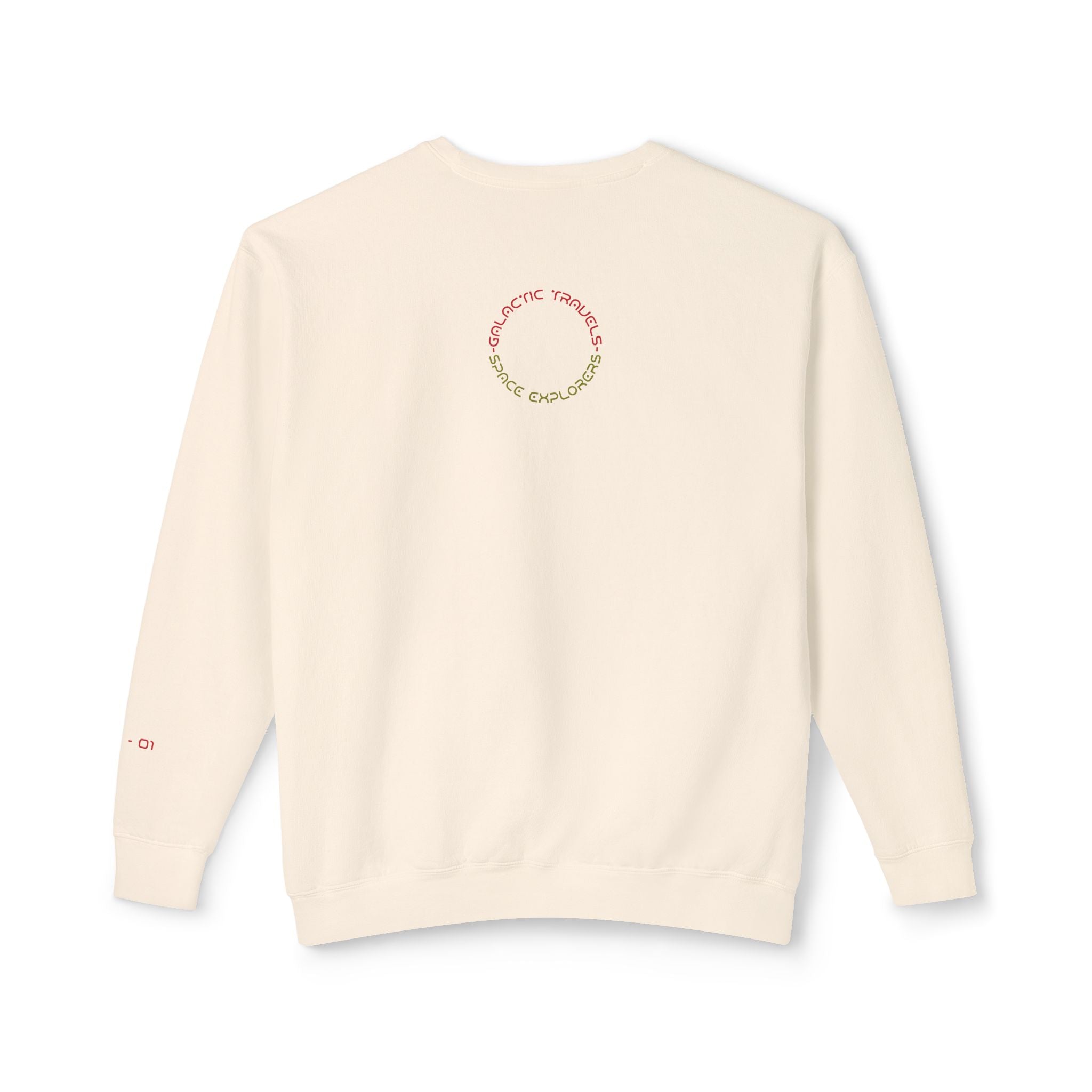 "Red Nebula Landscape" Crewneck