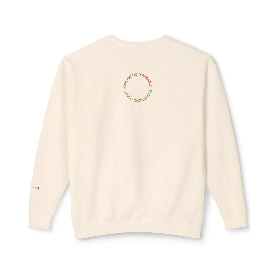 "Red Nebula Landscape" Crewneck