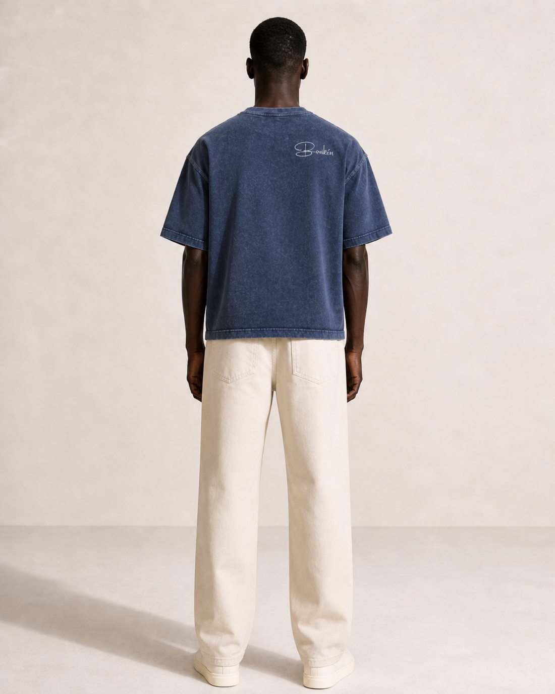 "Borikén" Mineral Wash Boxy Cotton T-Shirt