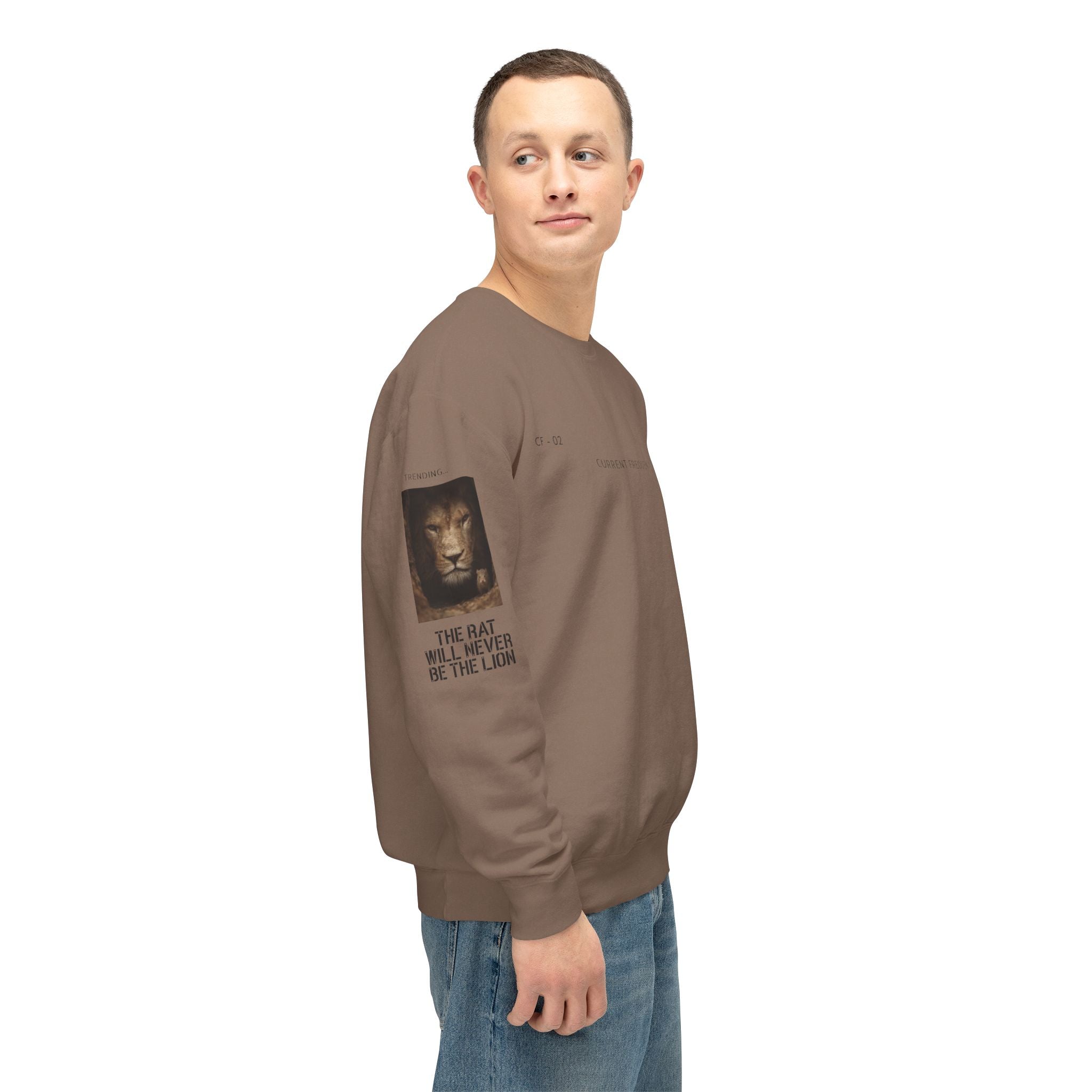 "The Rat Will Never Be The Lion" Crewneck
