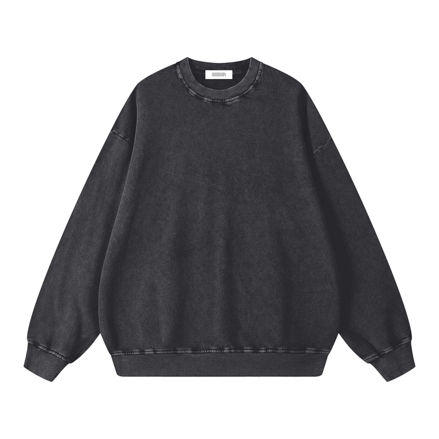 Vintage-treated Oversized Sweatshirt