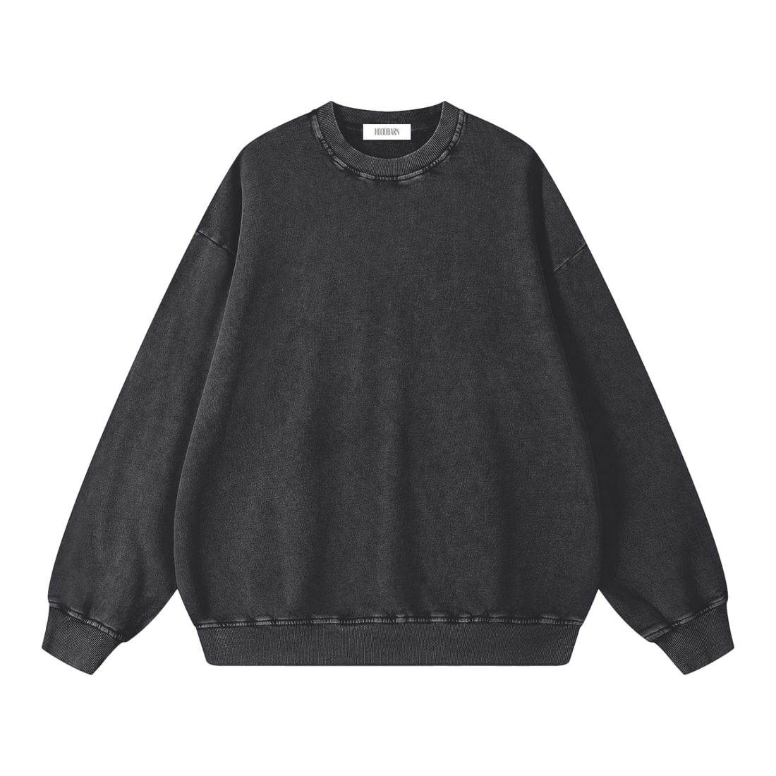 Vintage-treated Oversized Sweatshirt