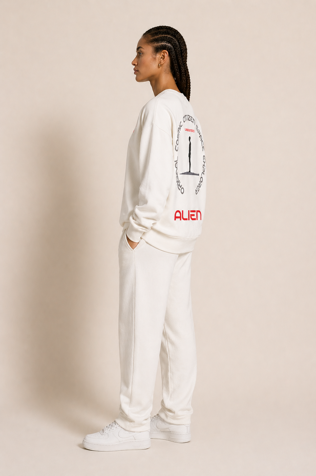 "Alien Cosmic Citizen — CF-01" Crewneck