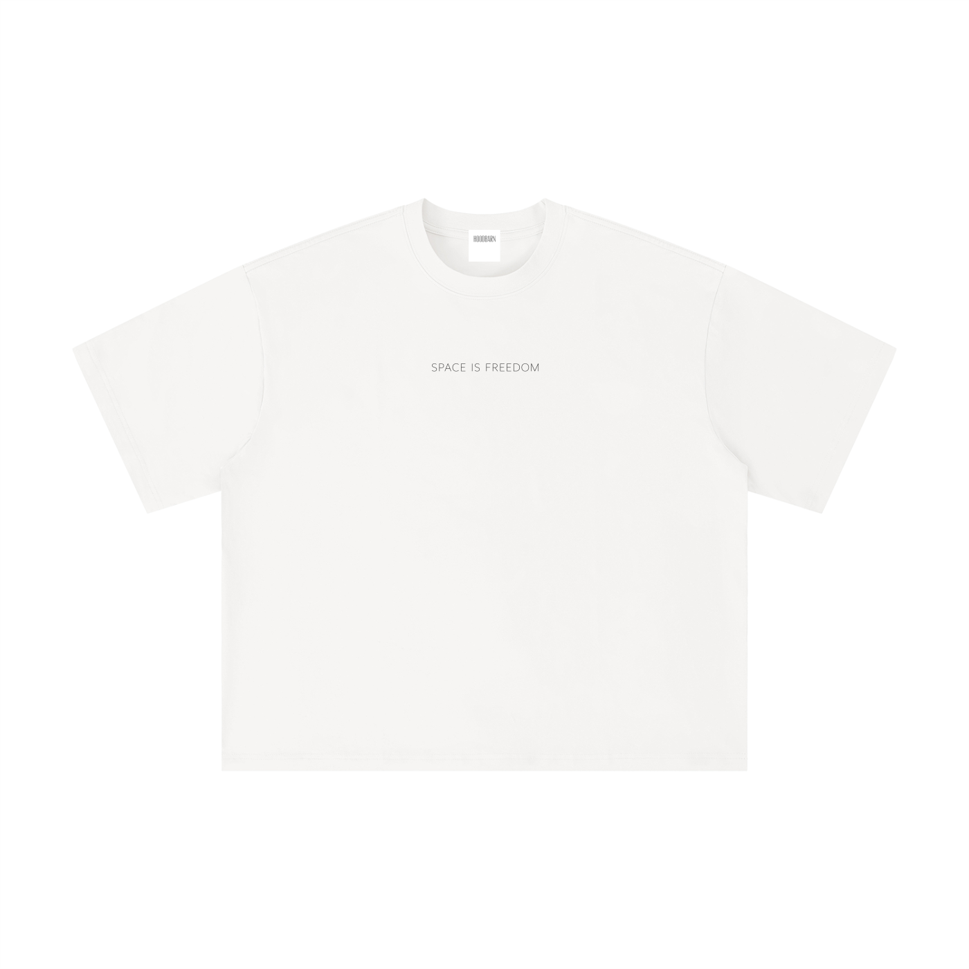 "Space Is Freedom" Boxy Oversized Tee