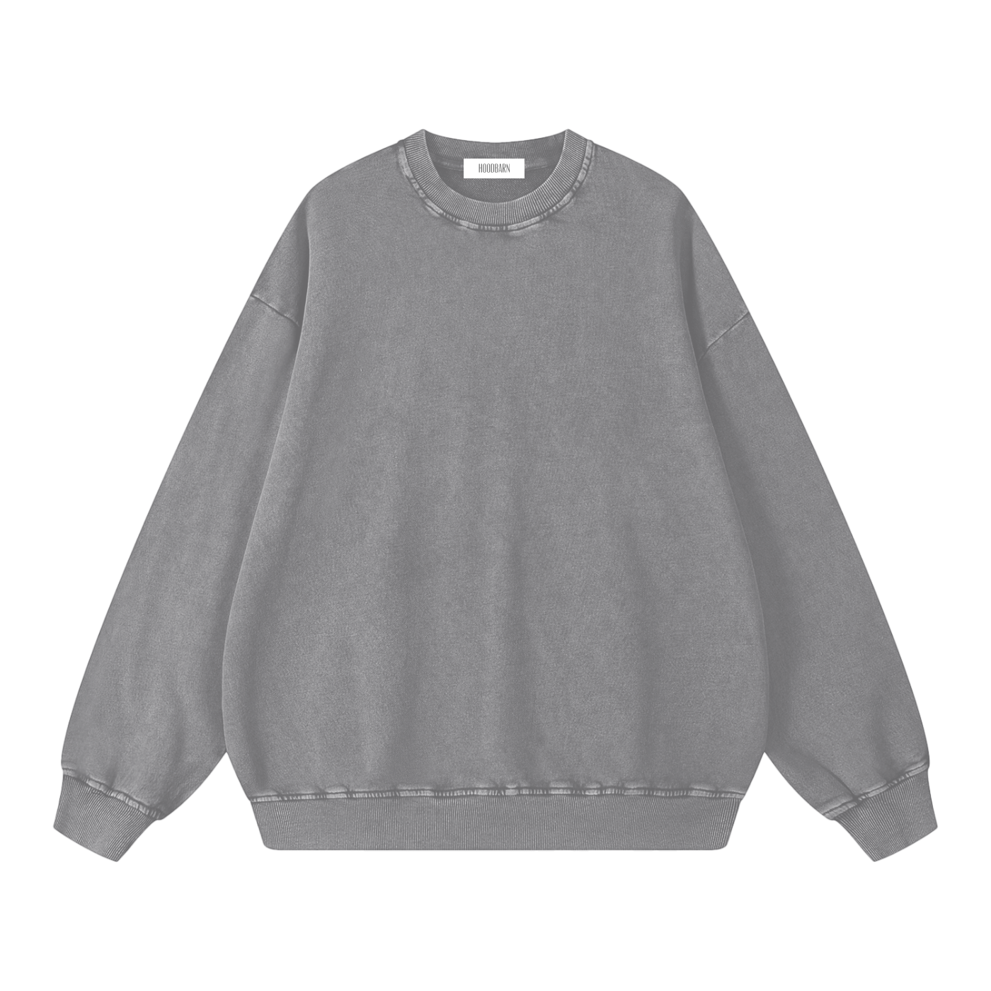 Vintage-treated Oversized Sweatshirt