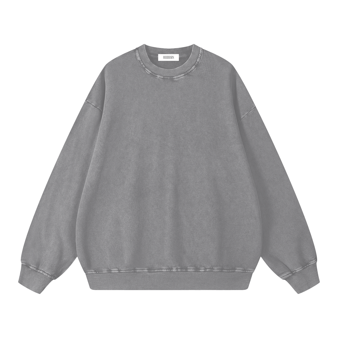 Vintage-treated Oversized Sweatshirt