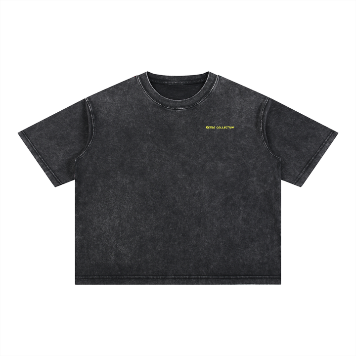 “Don’t Hate Skate” Sunset Dreaming Tee — Mineral Wash Black.