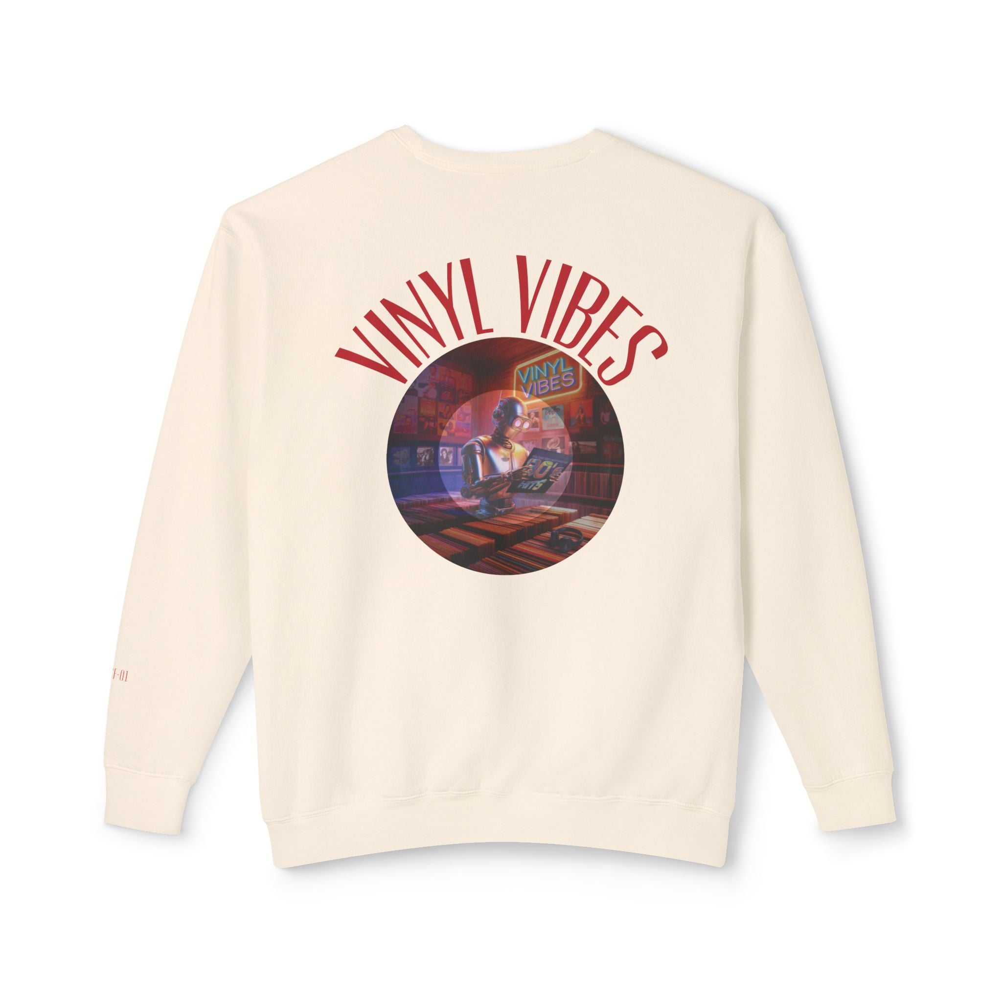 Vinyl Vibes Record-Shop Sweatshirt
