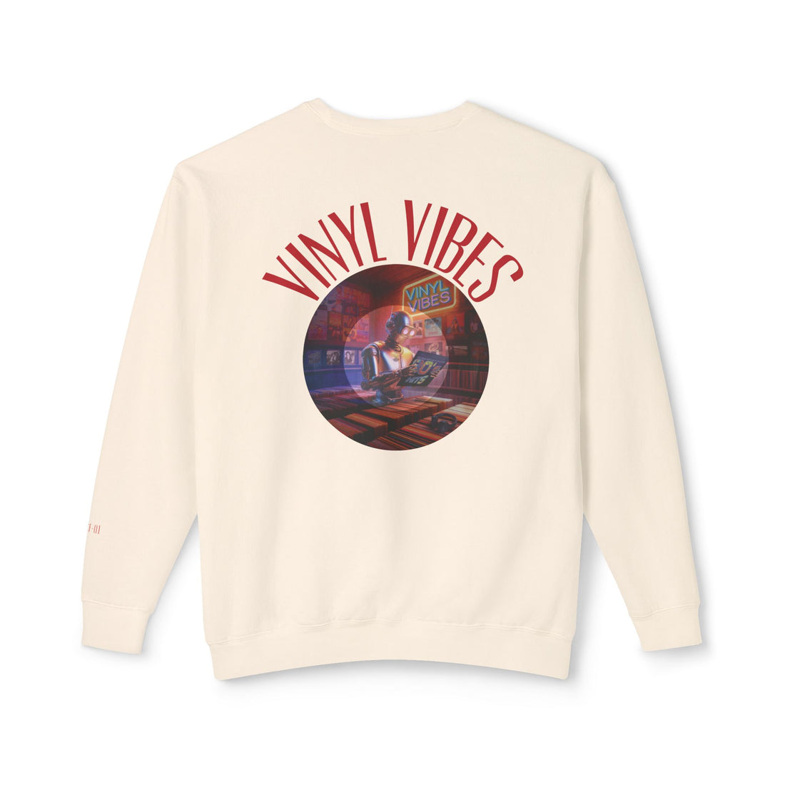 Vinyl Vibes Record-Shop Sweatshirt