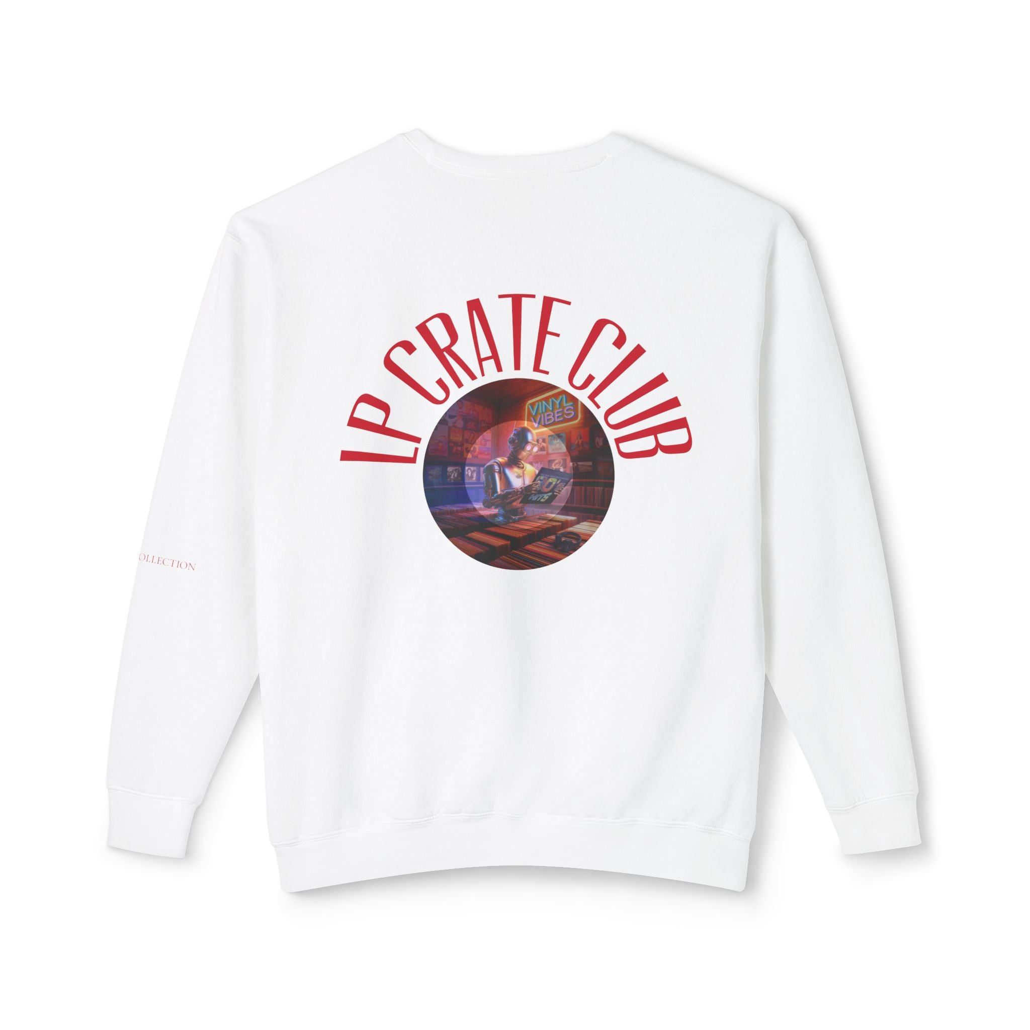"Robot Meets Vinyl" Crewneck