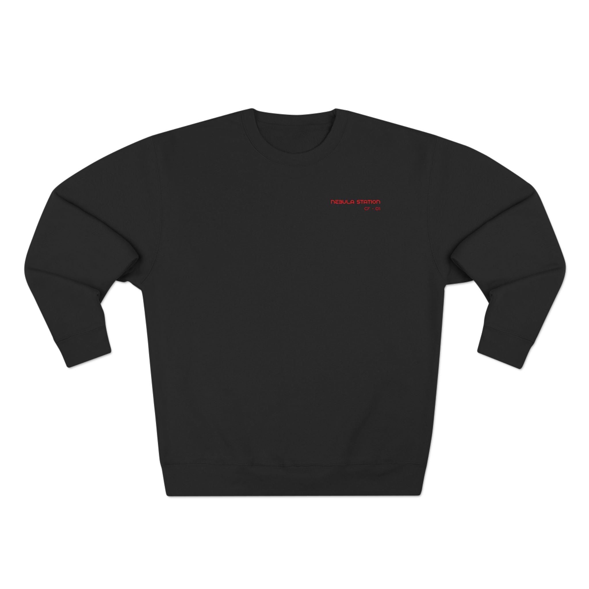 Red Moon Landscape Crewneck Sweatshirt