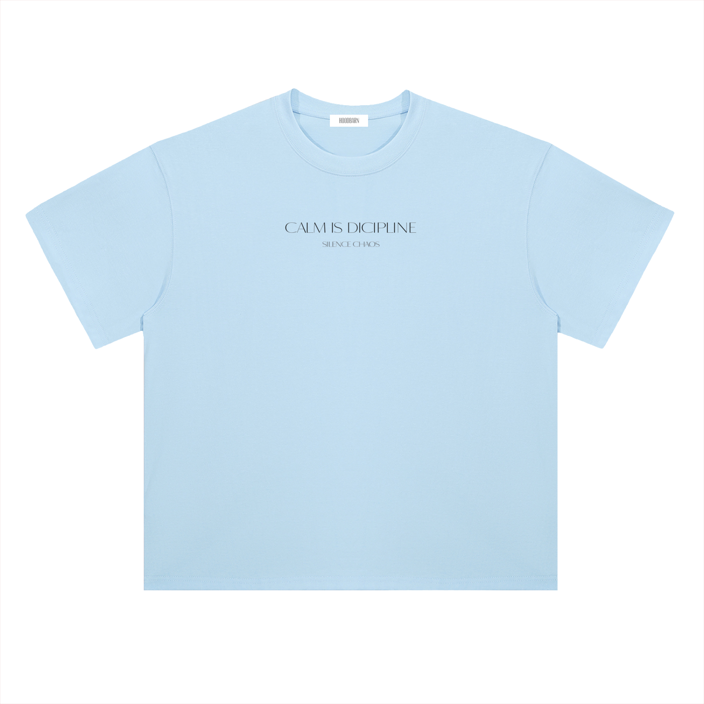"Calm Is Discipline" Heavyweight Tee