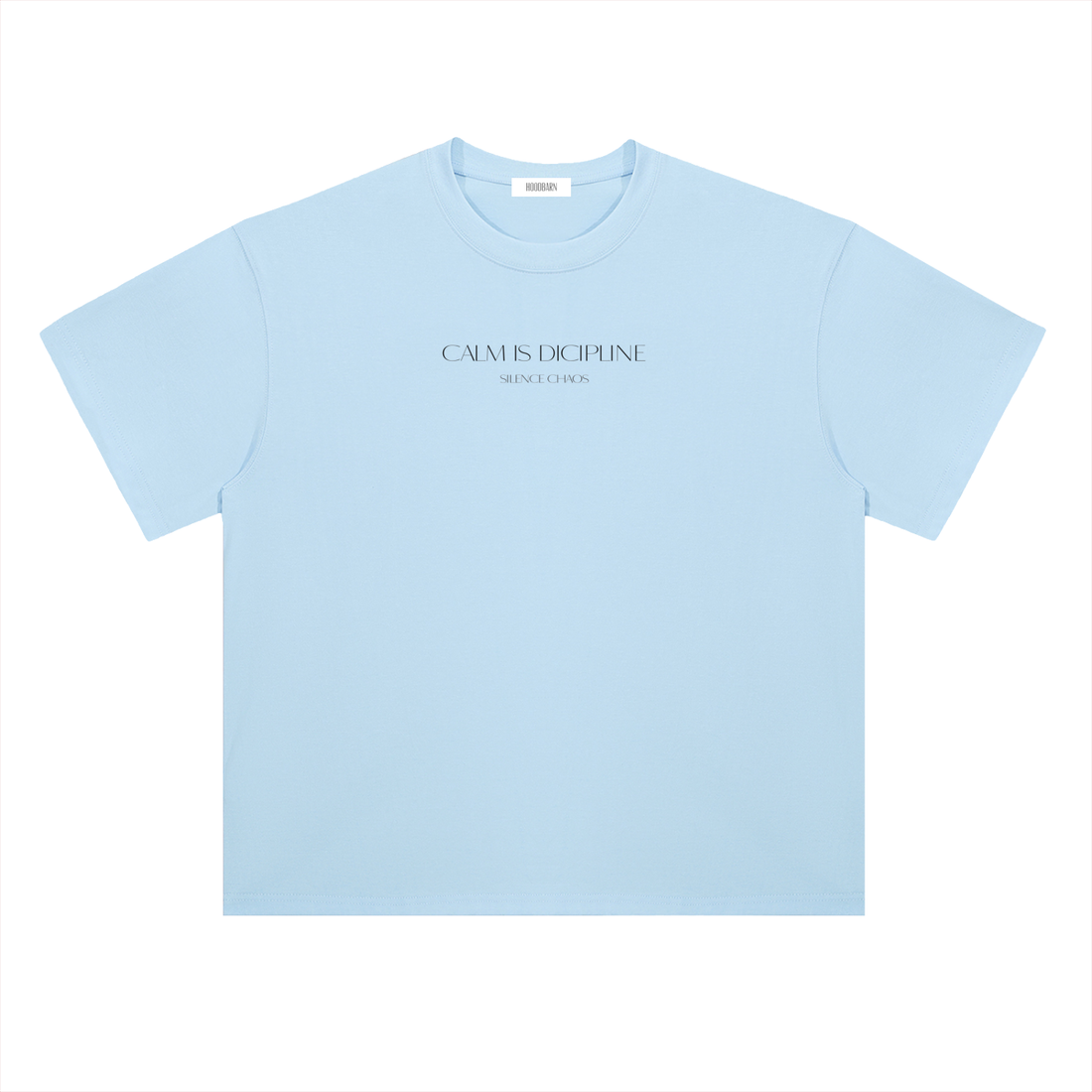 "Calm Is Discipline" Heavyweight Tee