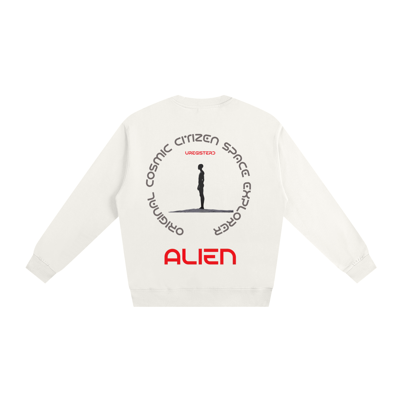 "Alien Cosmic Citizen — CF-01" Crewneck
