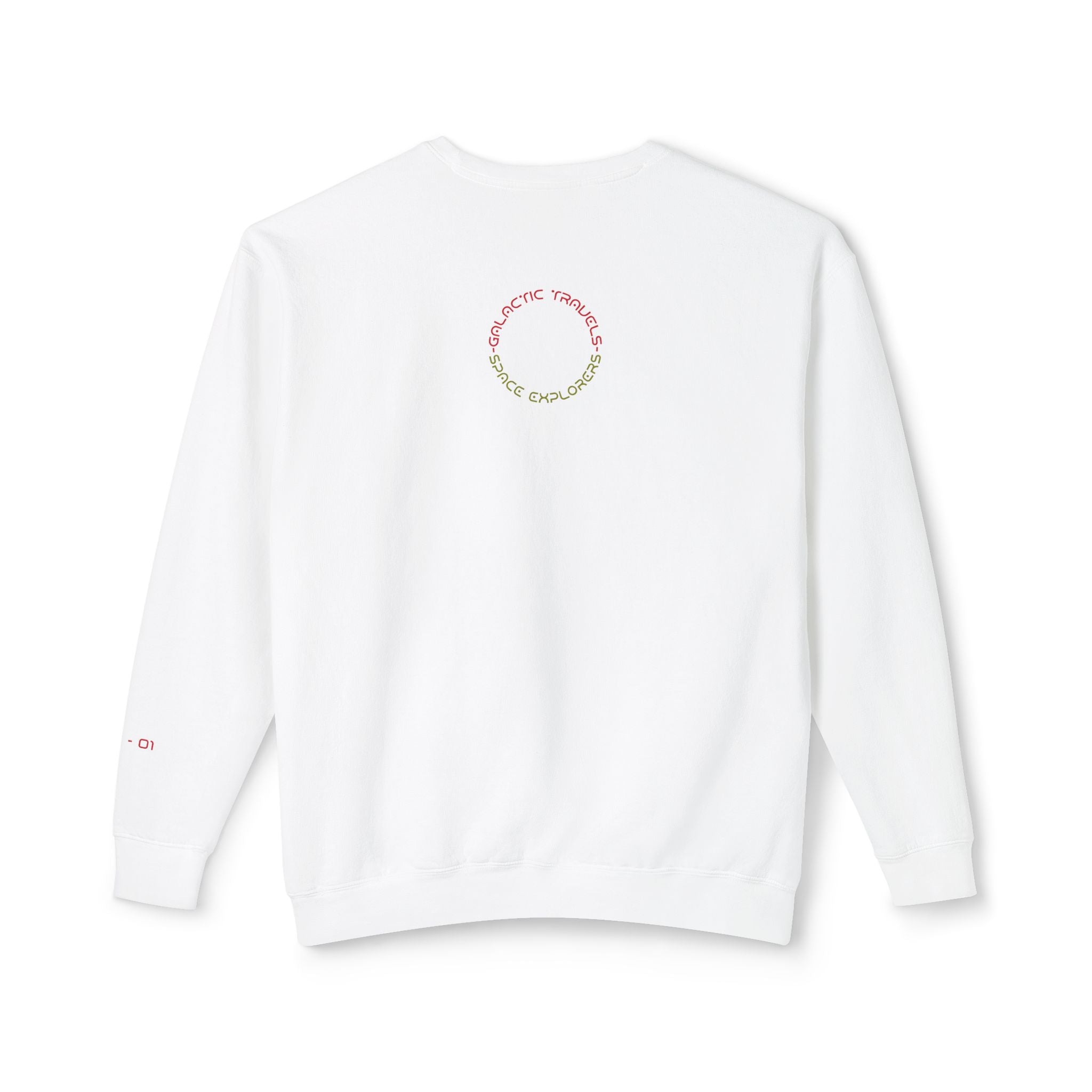 "Red Nebula Landscape" Crewneck