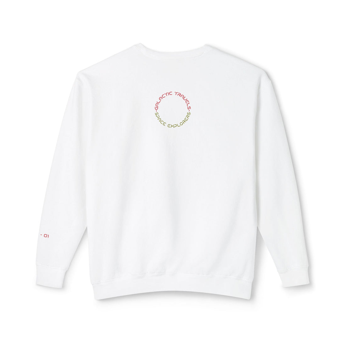 "Red Nebula Landscape" Crewneck