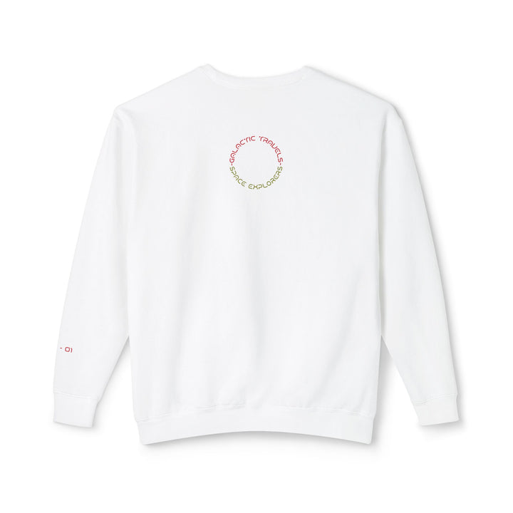 "Red Nebula Landscape" Crewneck