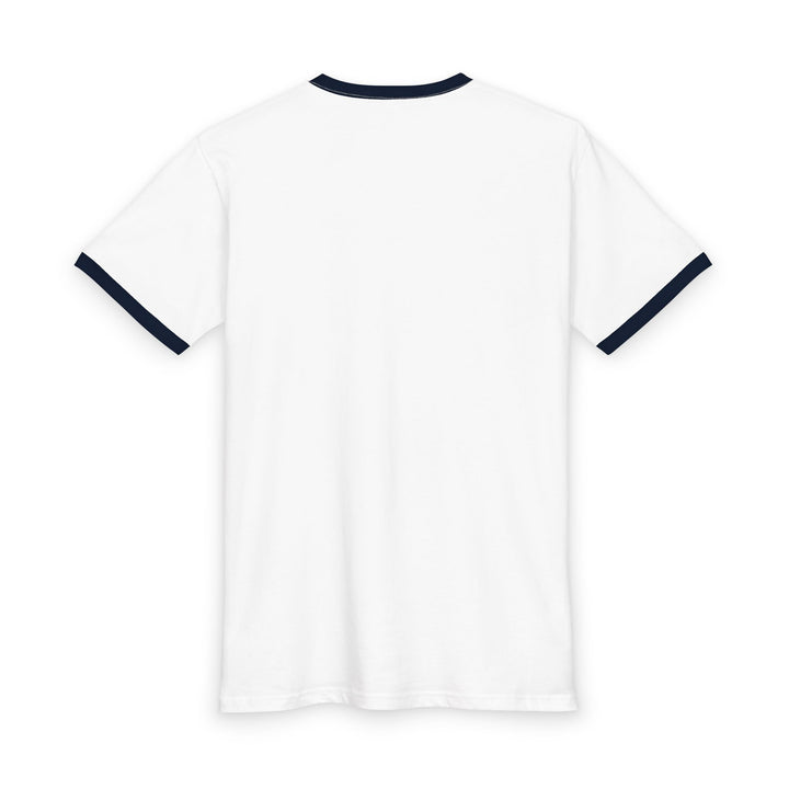 San Juan Crest Ringer Tee — Vintage City Coat of Arms T-Shirt