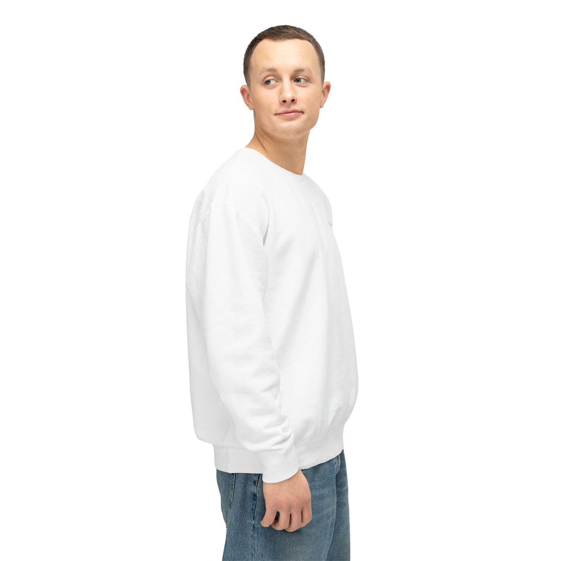"Red Nebula Landscape" Crewneck