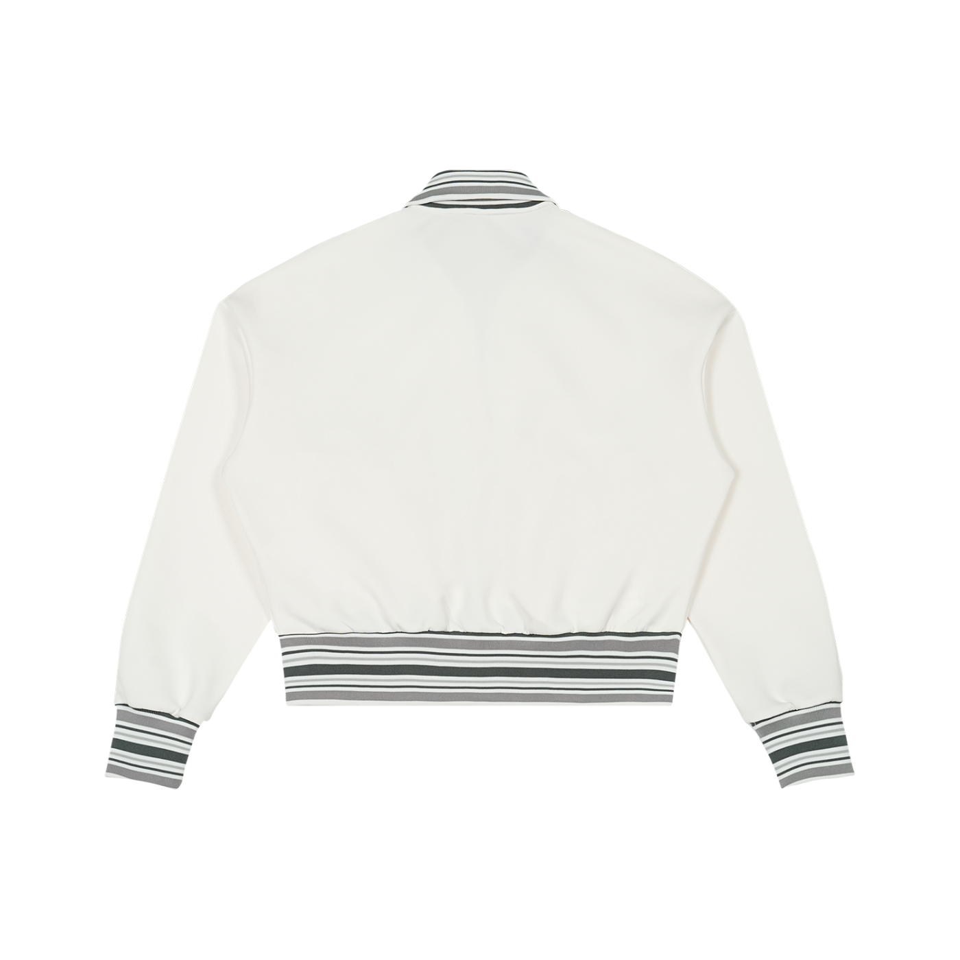 "Arawak" Striped Rib Zip Jacket