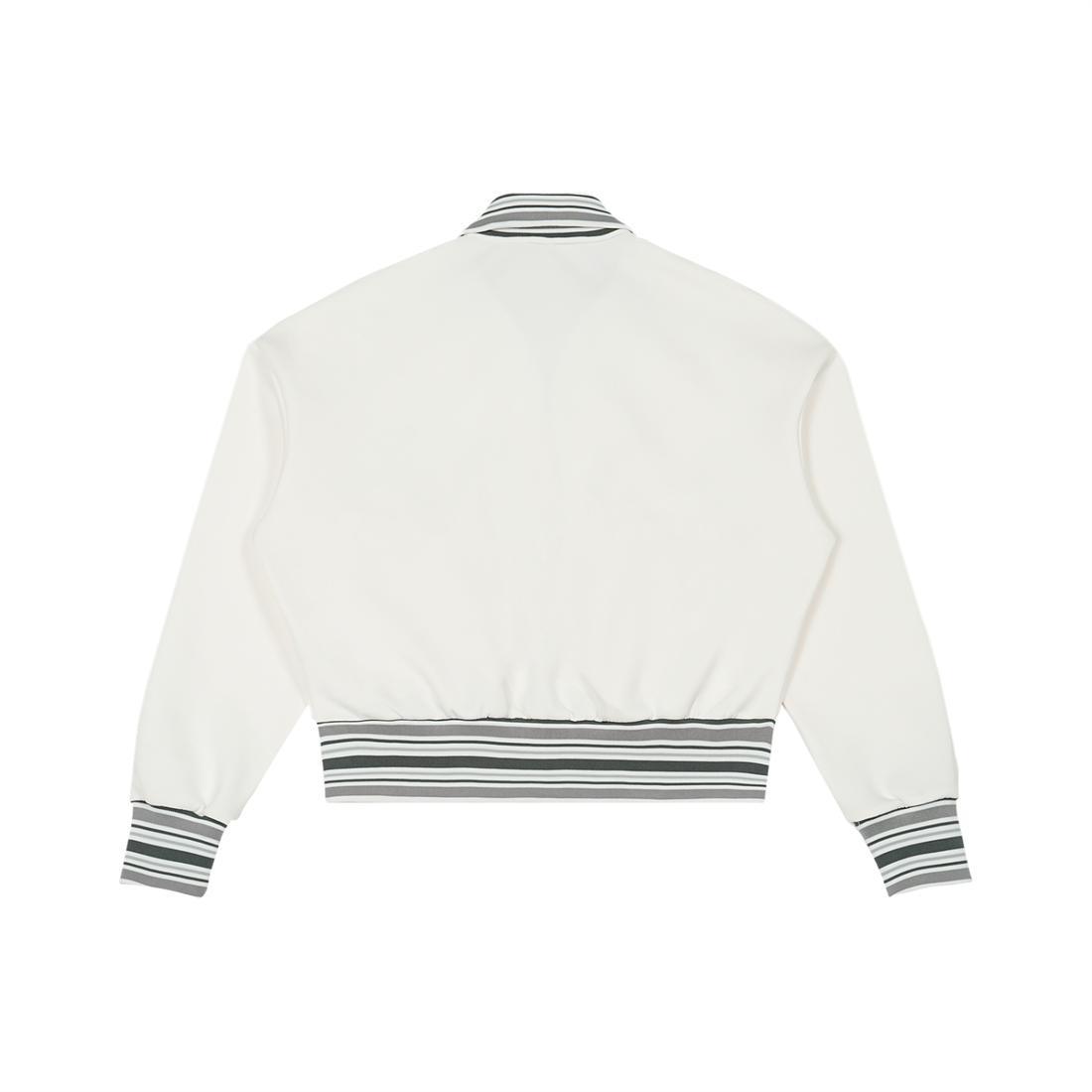 "Arawak" Striped Rib Zip Jacket