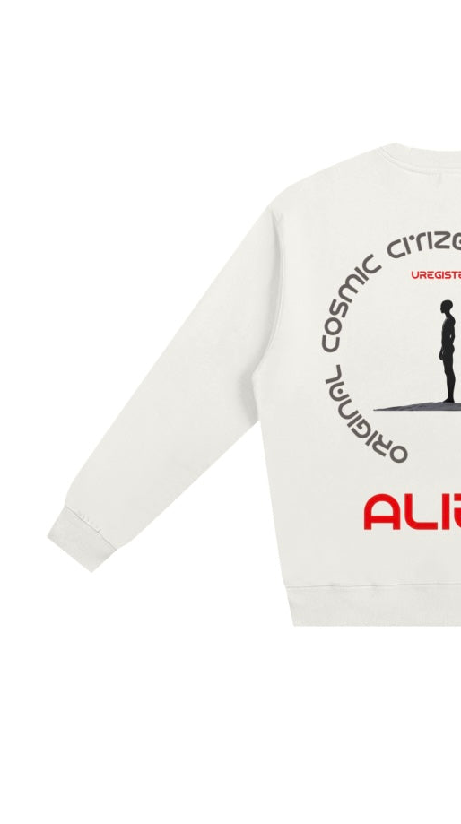 "Alien Cosmic Citizen — CF-01" Crewneck
