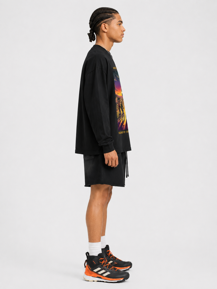 “Retro Odyssey — Frequency 001” Long Sleeve