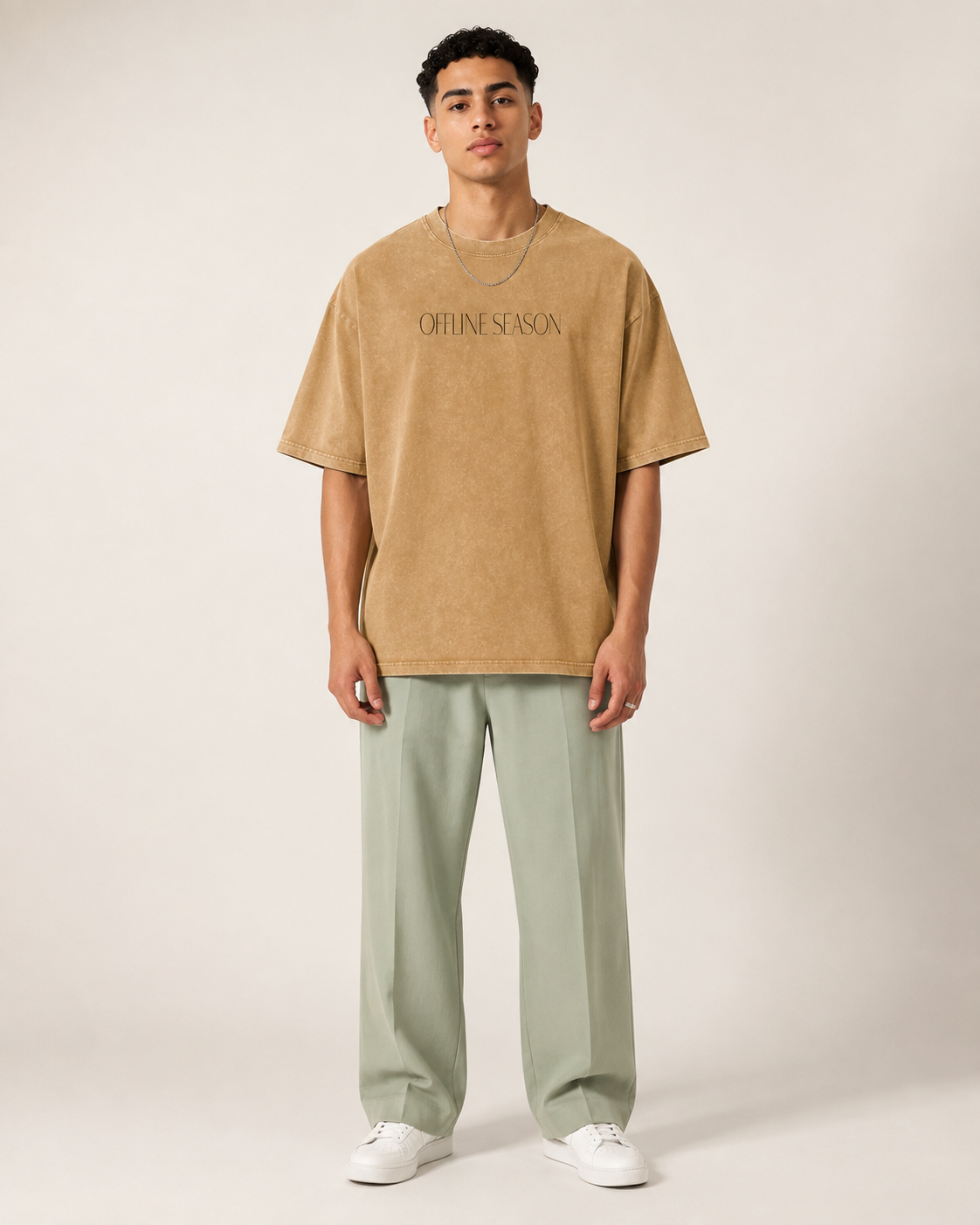 Offline Season Oversized Cotton Tee