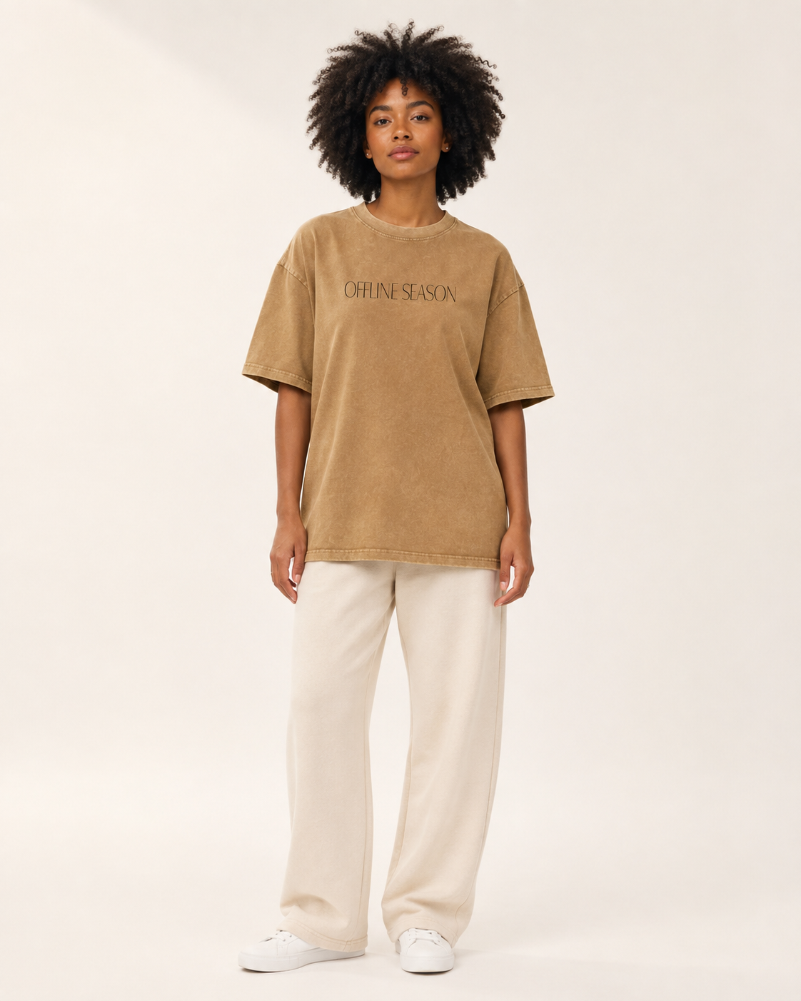 Offline Season Oversized Cotton Tee