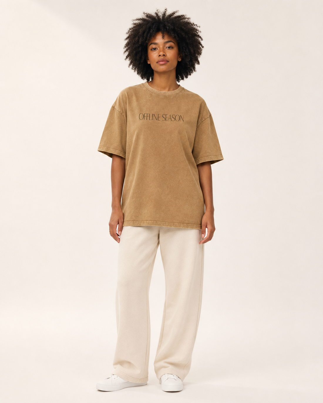 Offline Season Oversized Cotton Tee