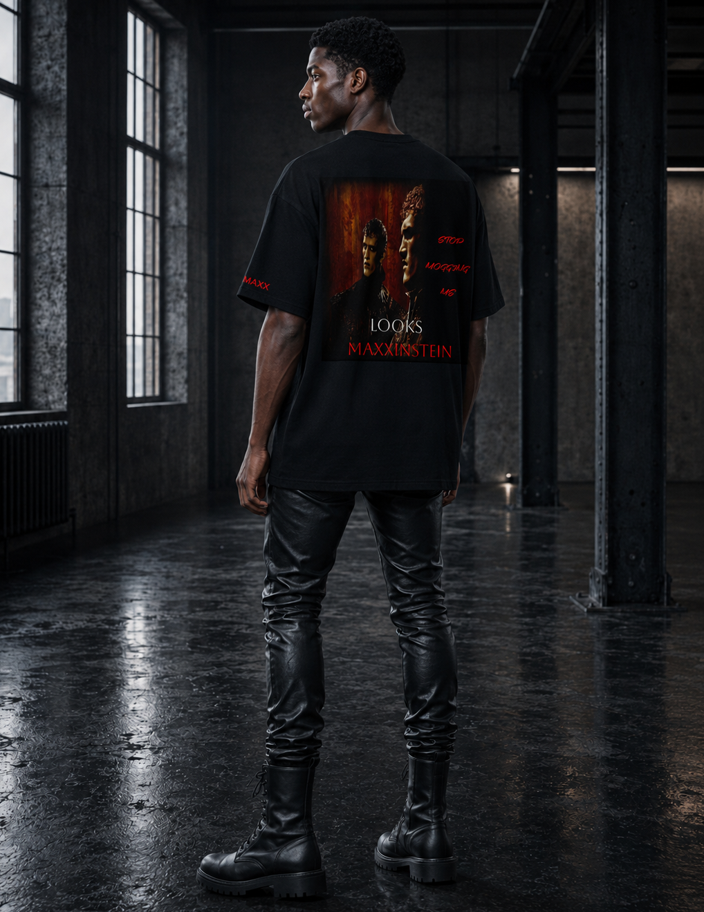 Looks Maxxinstein: Stop Mogging Me Tee