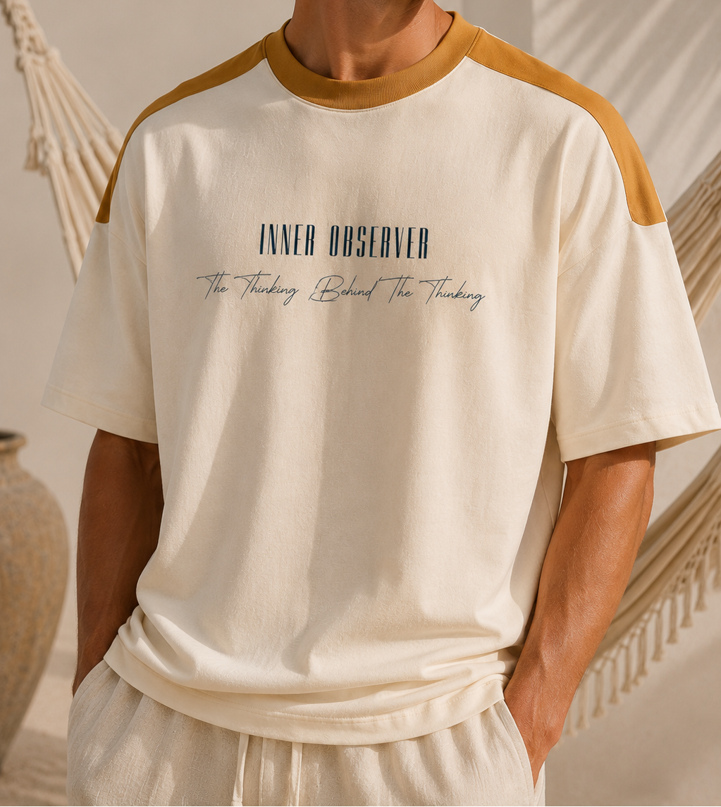 “Inner Observer” Color Block Tee