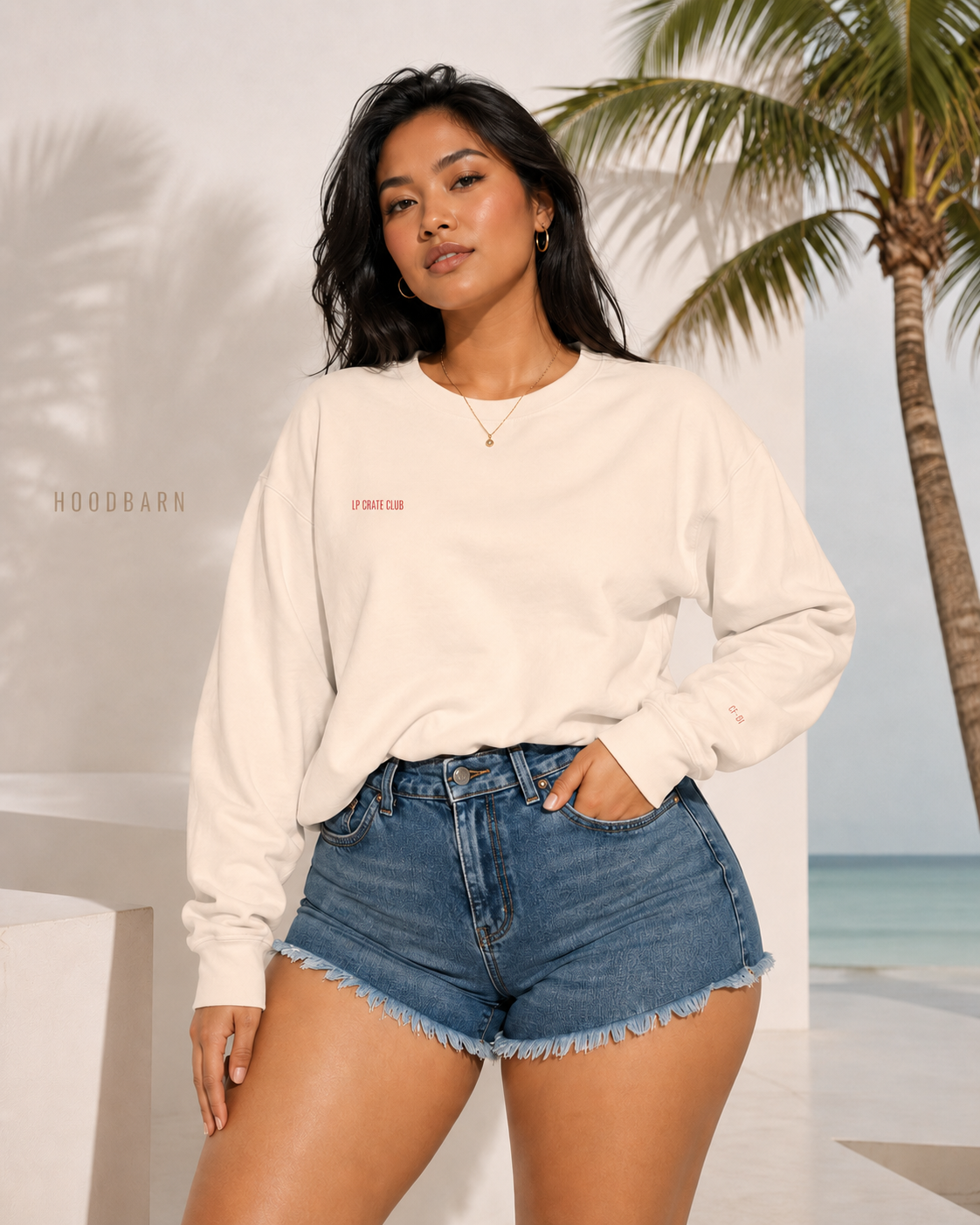 Vinyl Vibes Record-Shop Sweatshirt