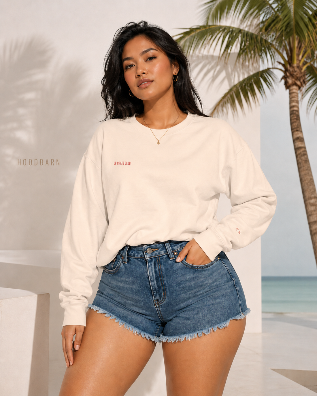 Vinyl Vibes Record-Shop Sweatshirt