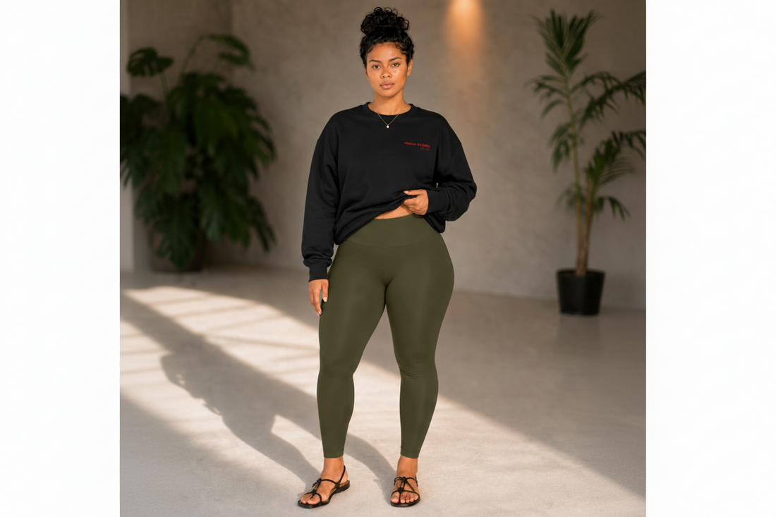 "Bare Minimum" High-Rise Leggings